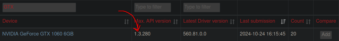 Vulkan Supported